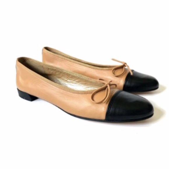 Stuart Weitzman Shoes - New Stuart Weitzman Cap Toe Flats 10 SS Narrow
